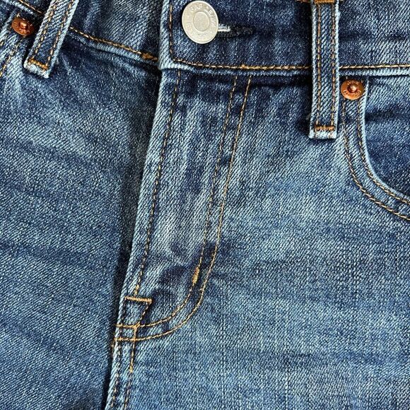 Gap denim jean shorts 5inch light indigo size 26 - Picture 8 of 13